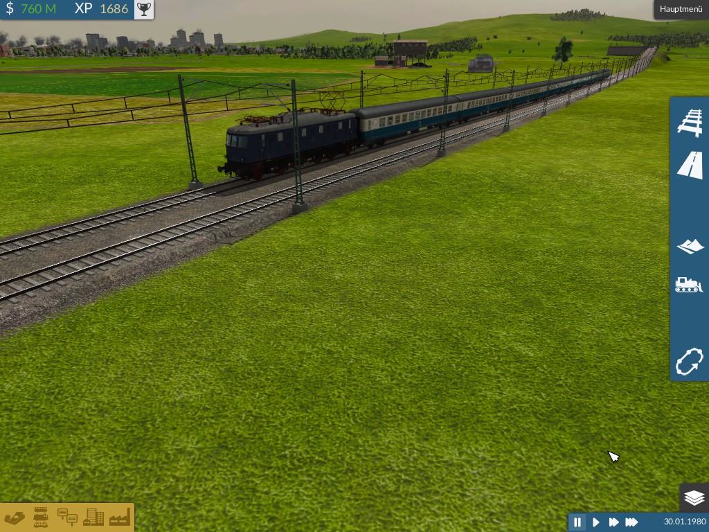 BR 118 mit Schnellzug