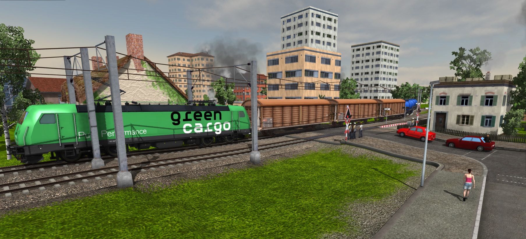 Green Cargo Re in Kopervik