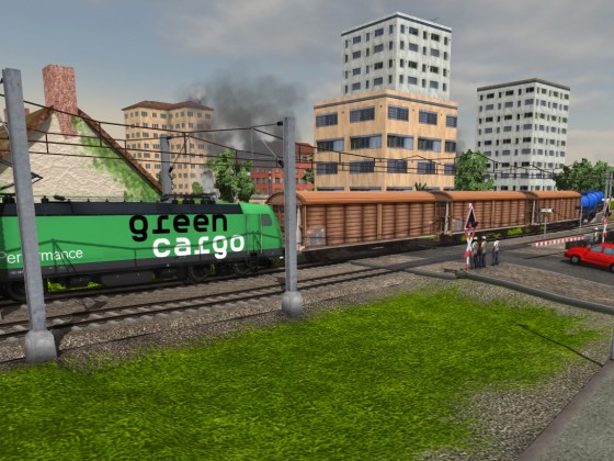 Green Cargo Re in Kopervik