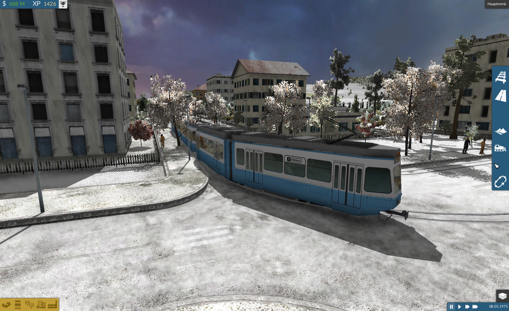 Tram 2000 in der Innenstadt