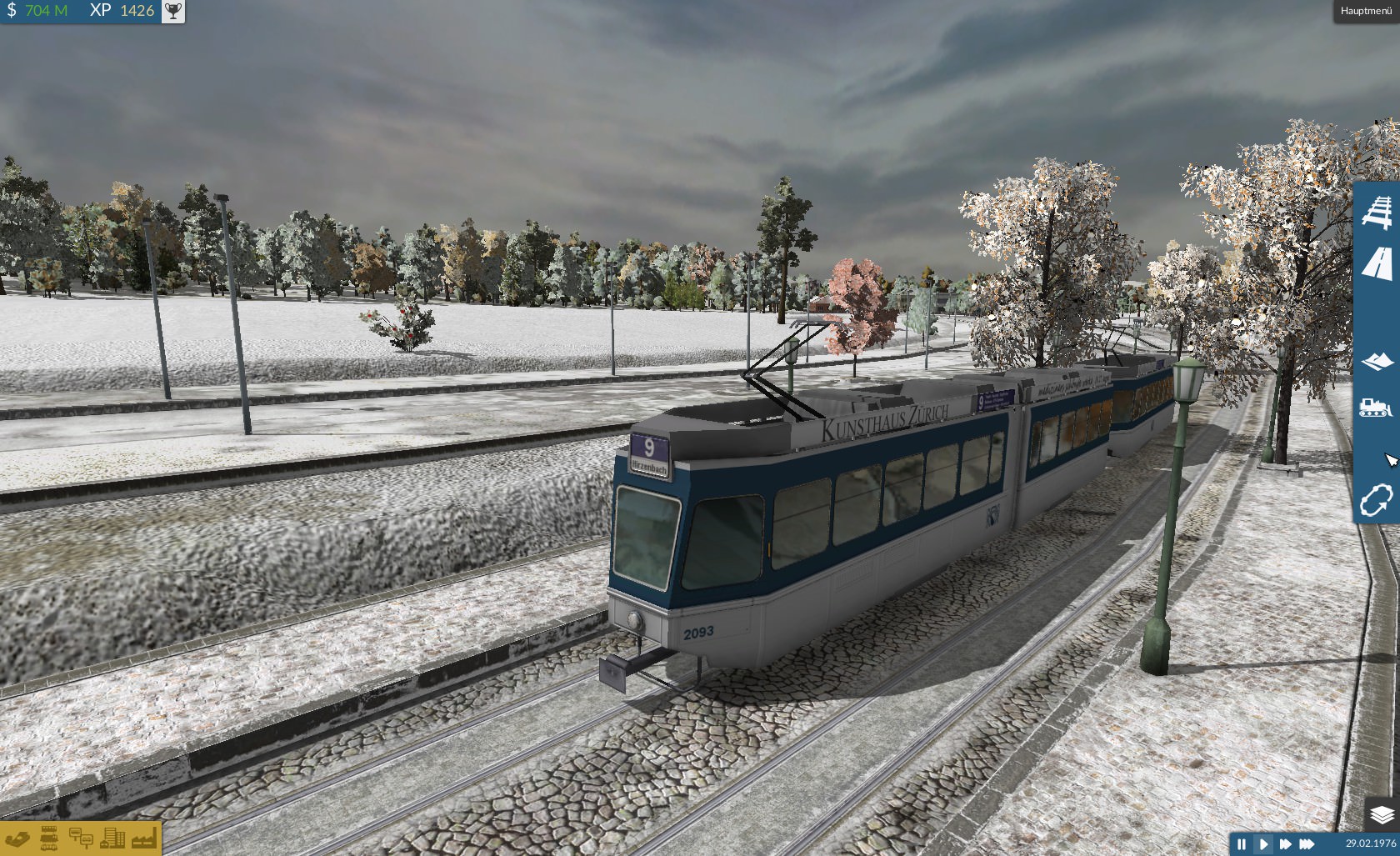 Tram 2000 in der Kunsthaus Zürich Version