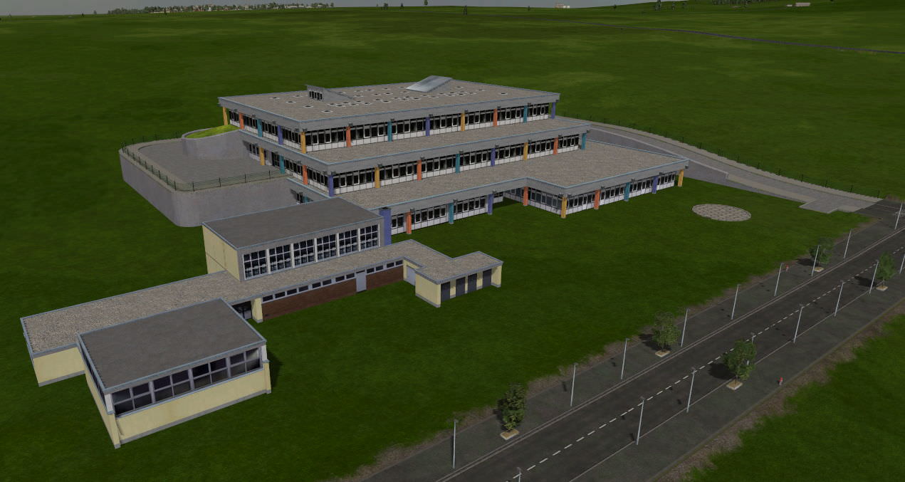 Von-Galen-Schule Eichenzell - Bald als Schönbauobjekt (Depot ohne Funktion)