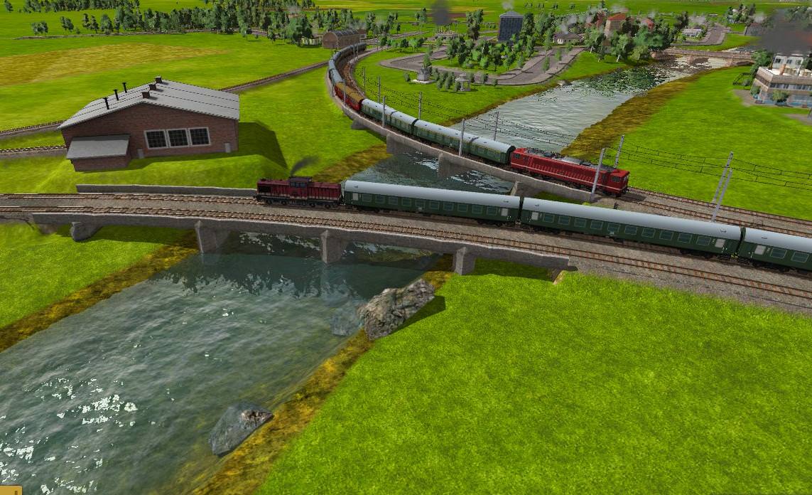 Einfahrt Scheifmühle Hbf (Blick gen Süden)