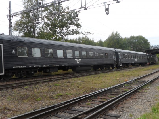 80er waggons der Schwedische statsbahn
