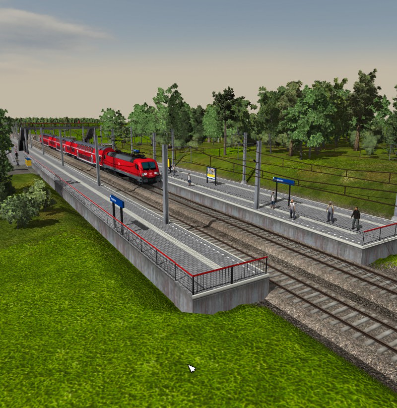 S2 in Leipzig-Connewitz