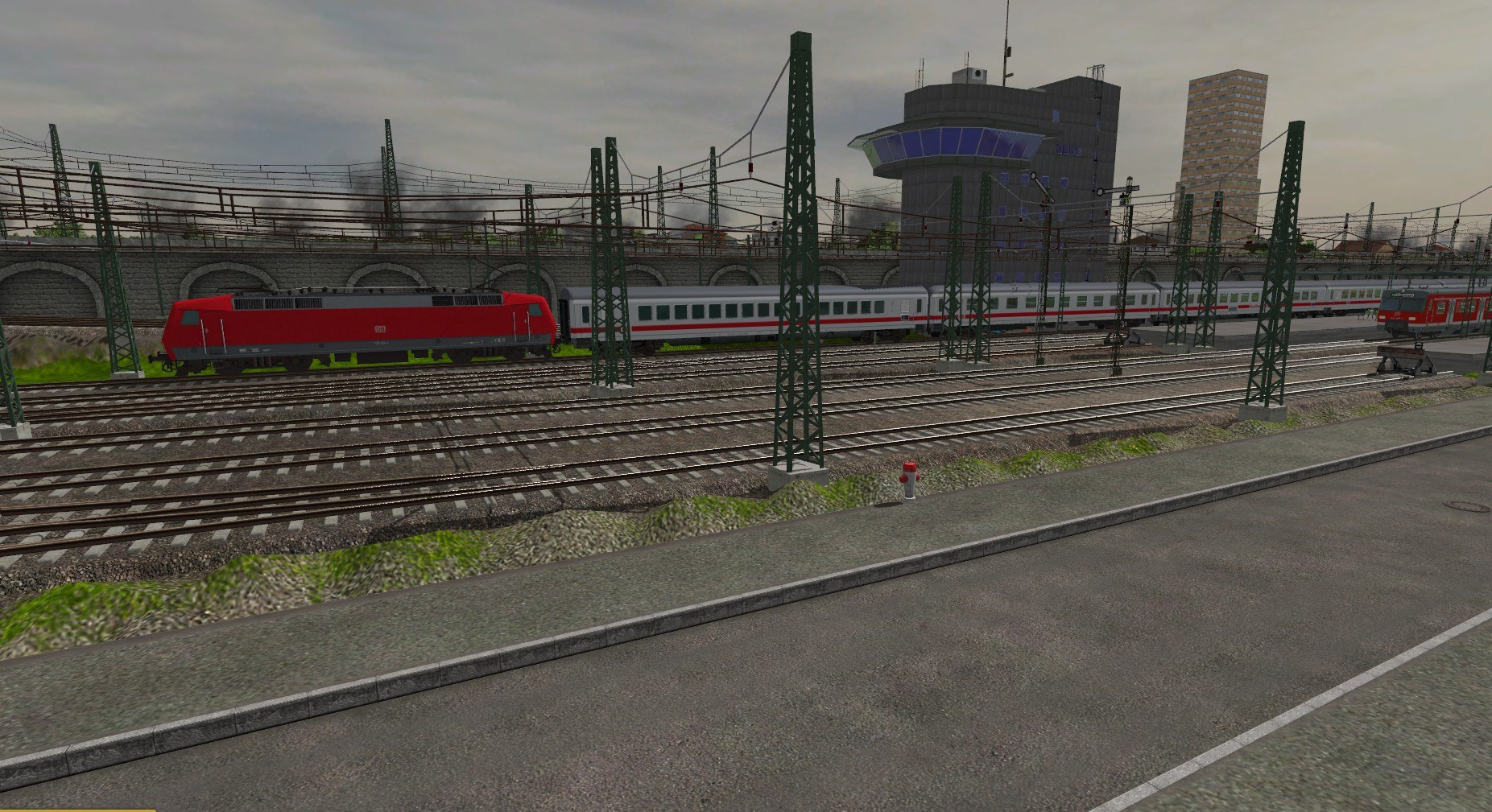 Bahnhofsausfahrt