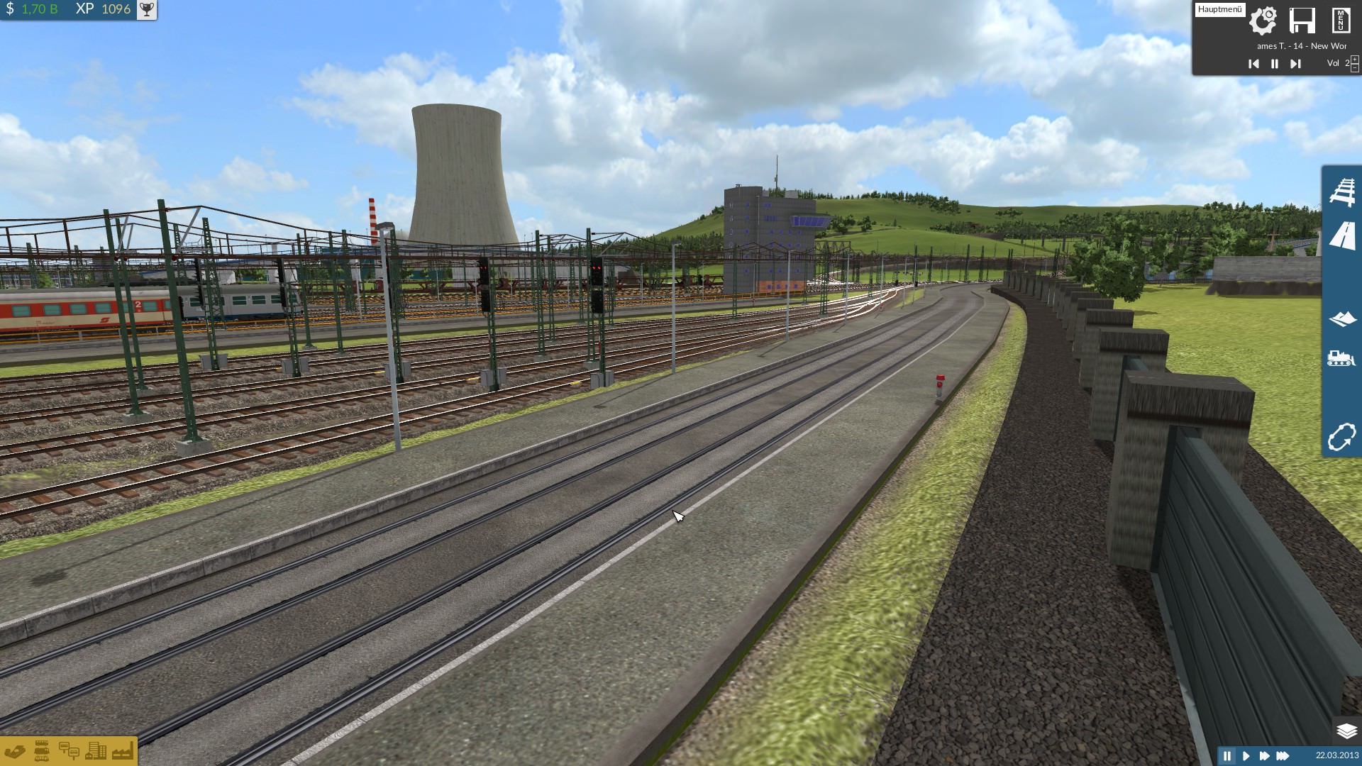 Rundfahrt durch das neue Schienennetz III