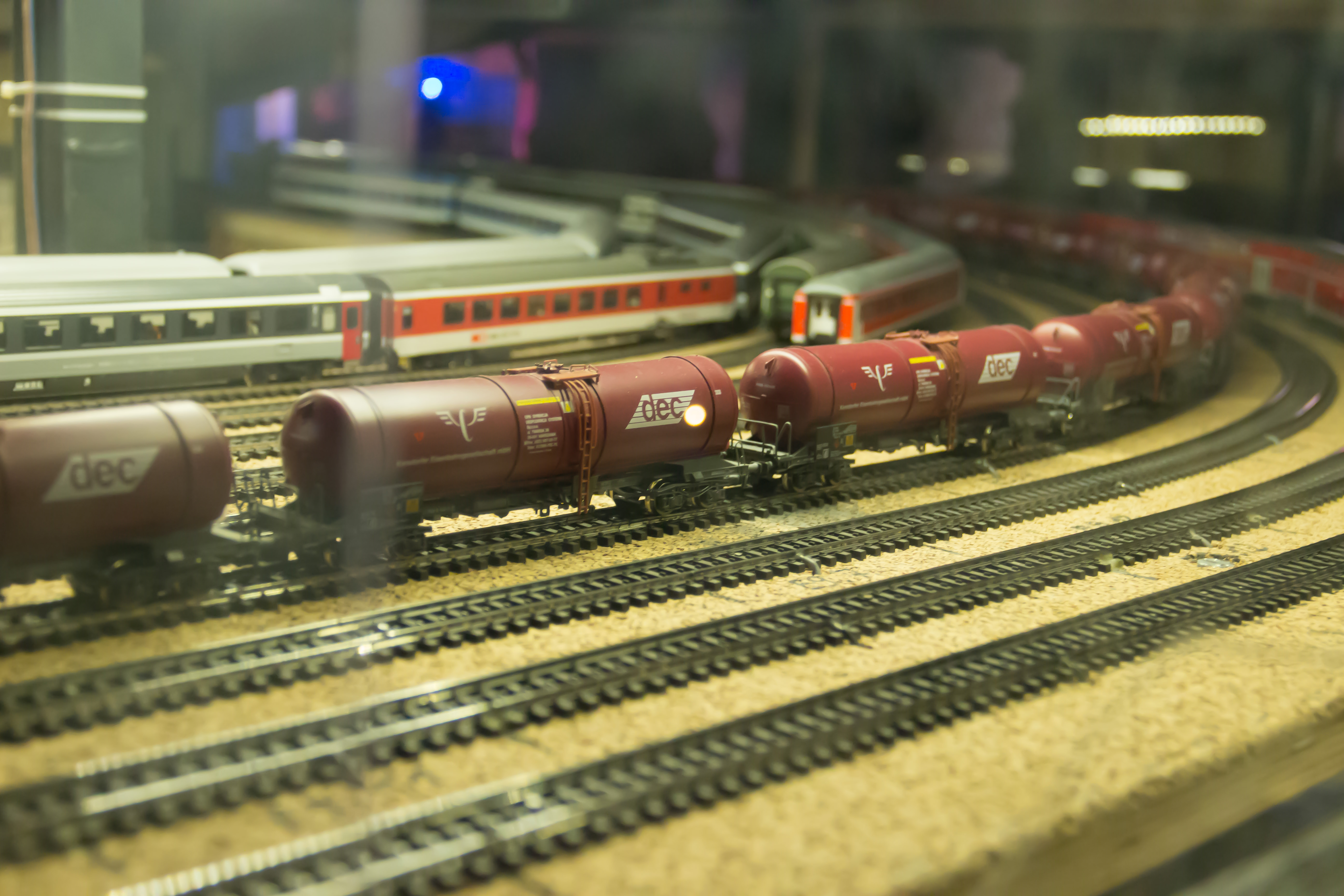 Einer der vielen Schattenbahnhöfe im MiWuLa
