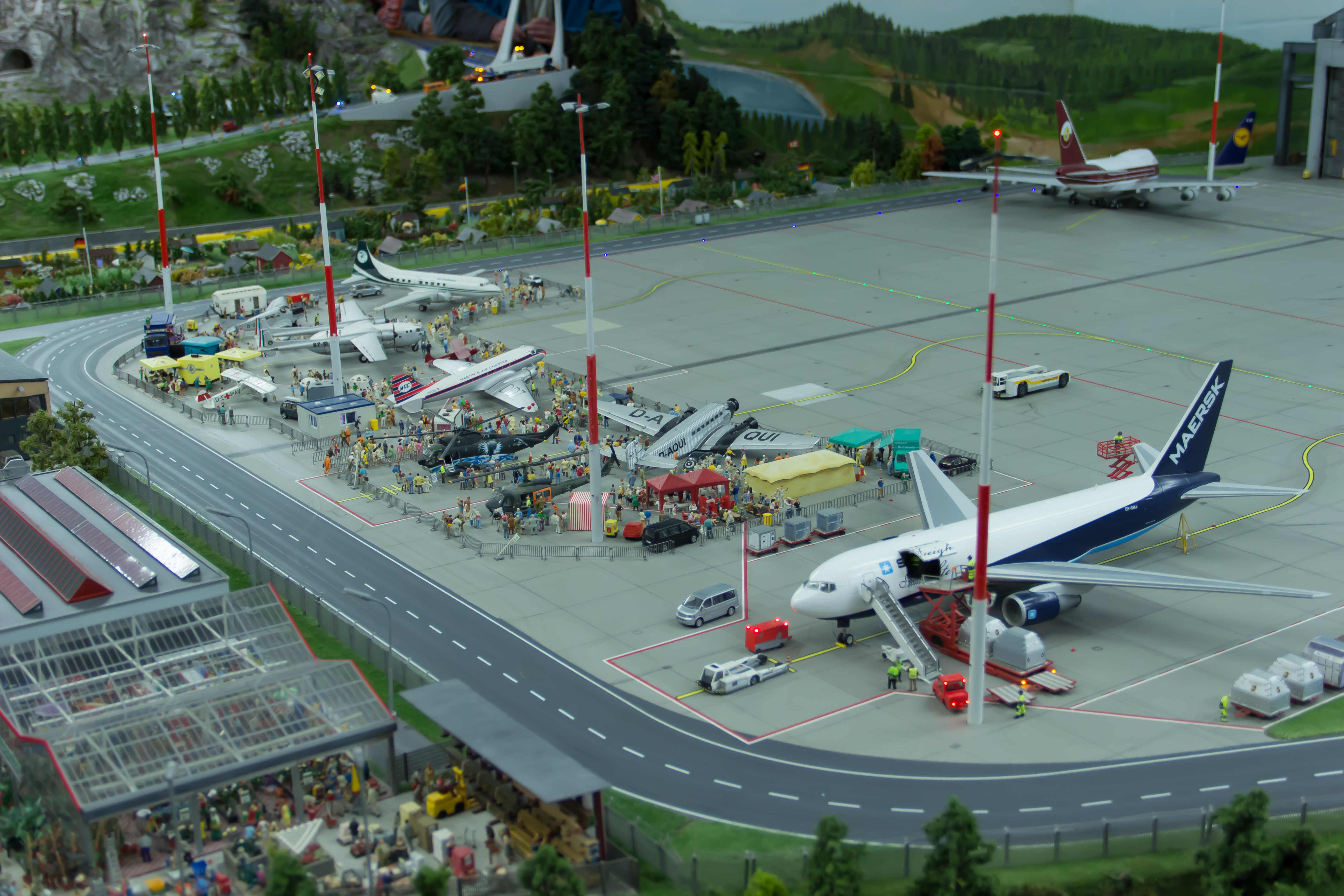 Eine kleine Flugzeugshow
