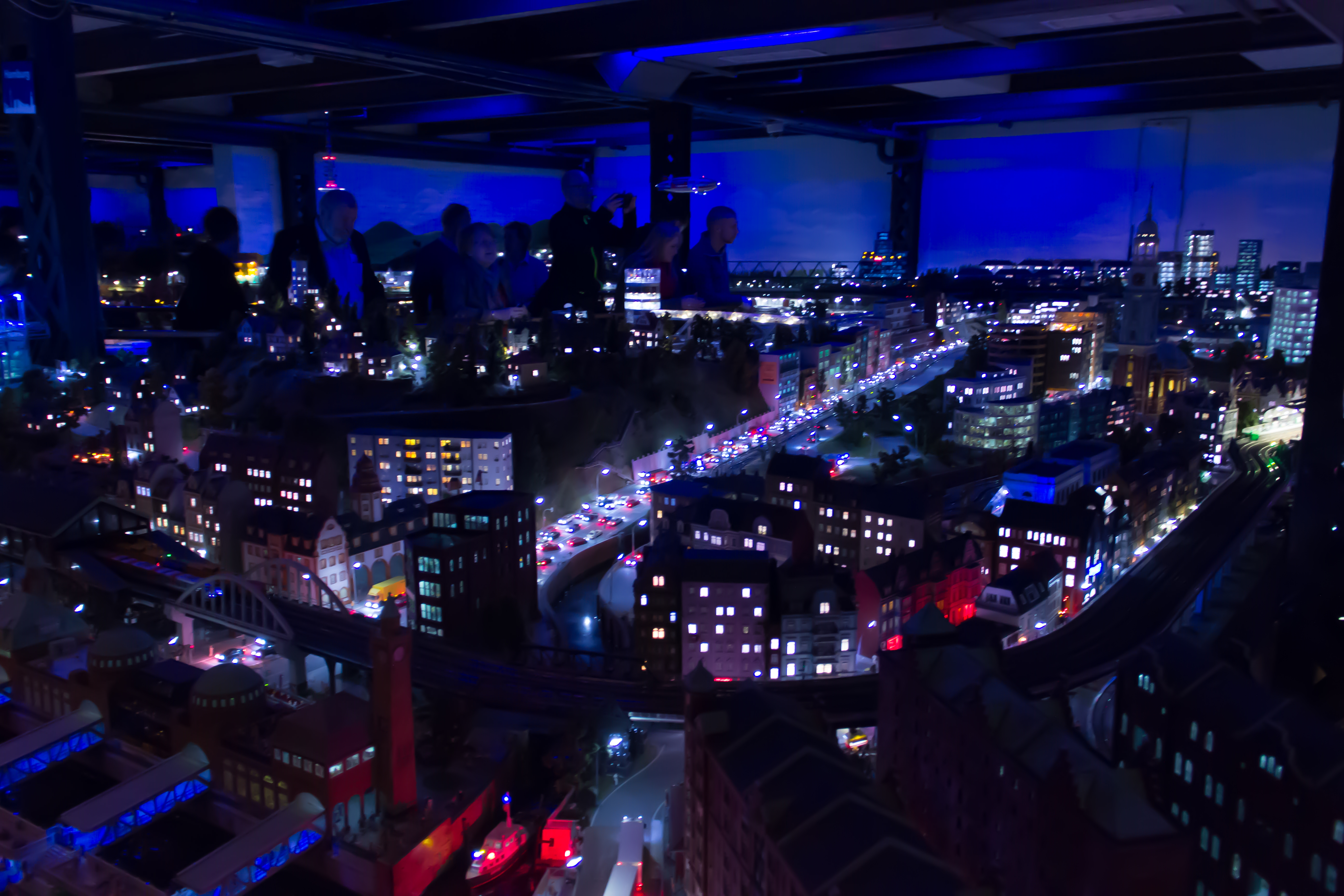 HH bei Nacht
