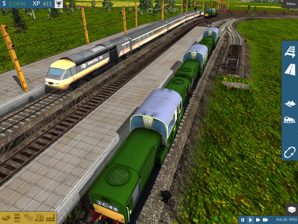 Class 17s' with Class 43 Near Buxton