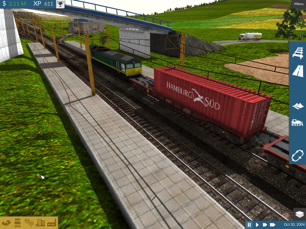 Class 66 Hauling Container Cargo