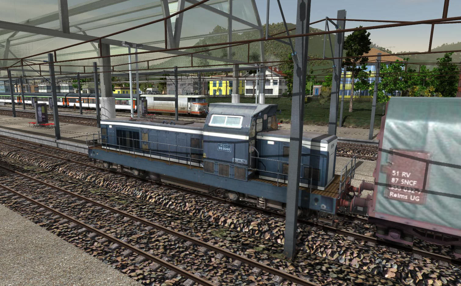 BB 66000 from 1960 french SNCF original livré