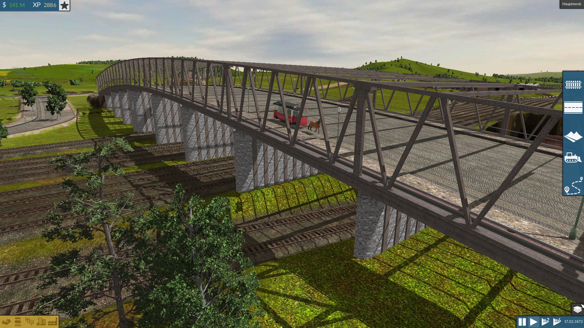 Brücke Statt Bahnübergang.