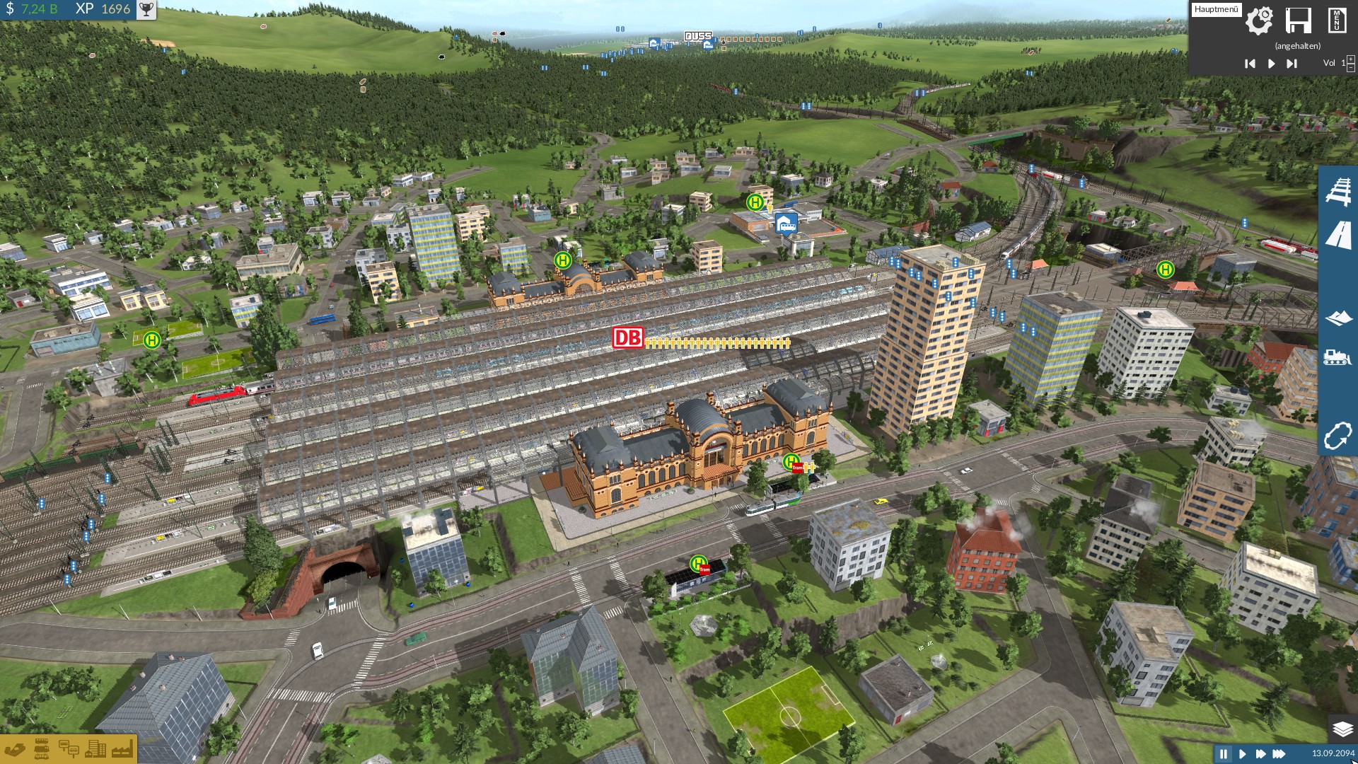 nochmal der Hauptbahnhof