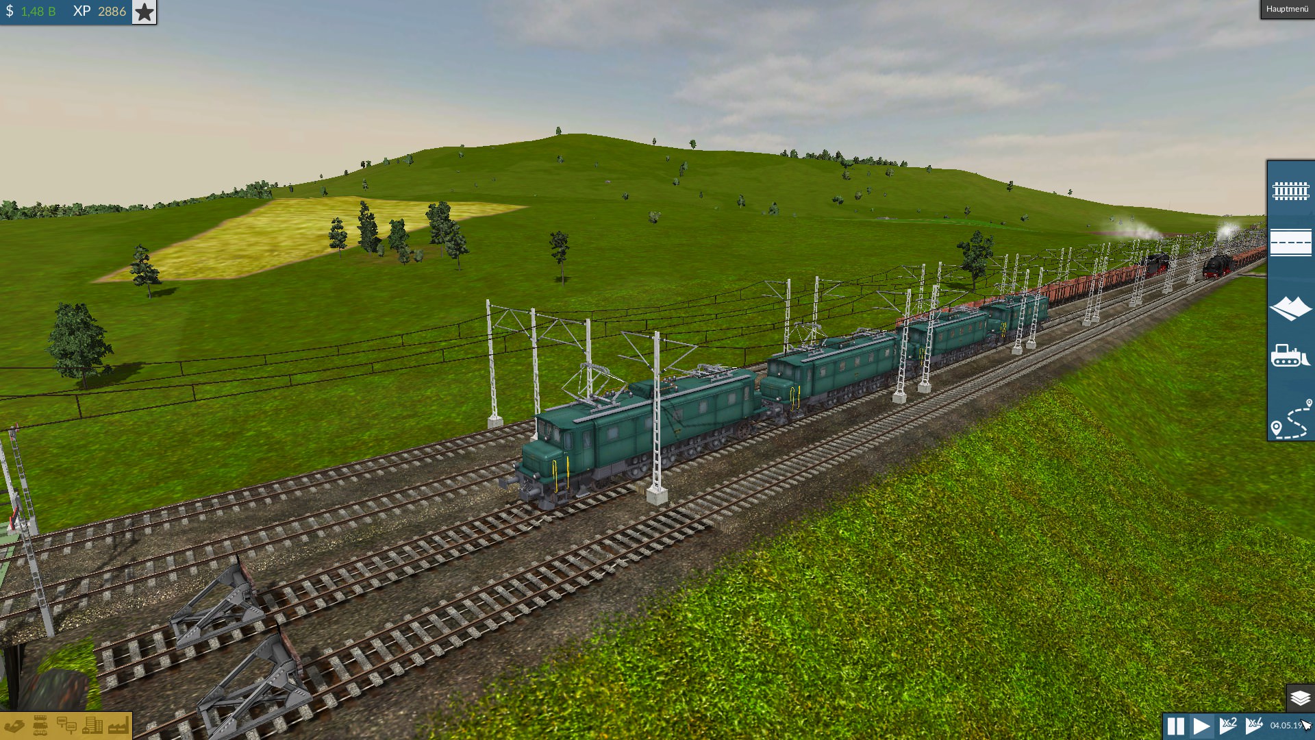 Ae 4/7 auf Testfahrt für den Güterverkehr.