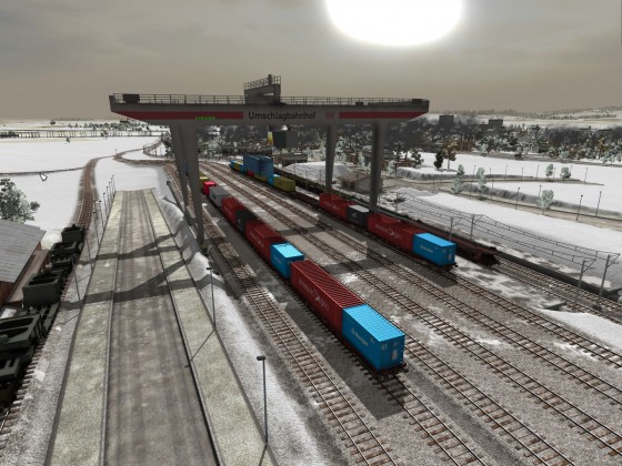 Umschlagsbahnhof Templin nimmt den Betrieb auf