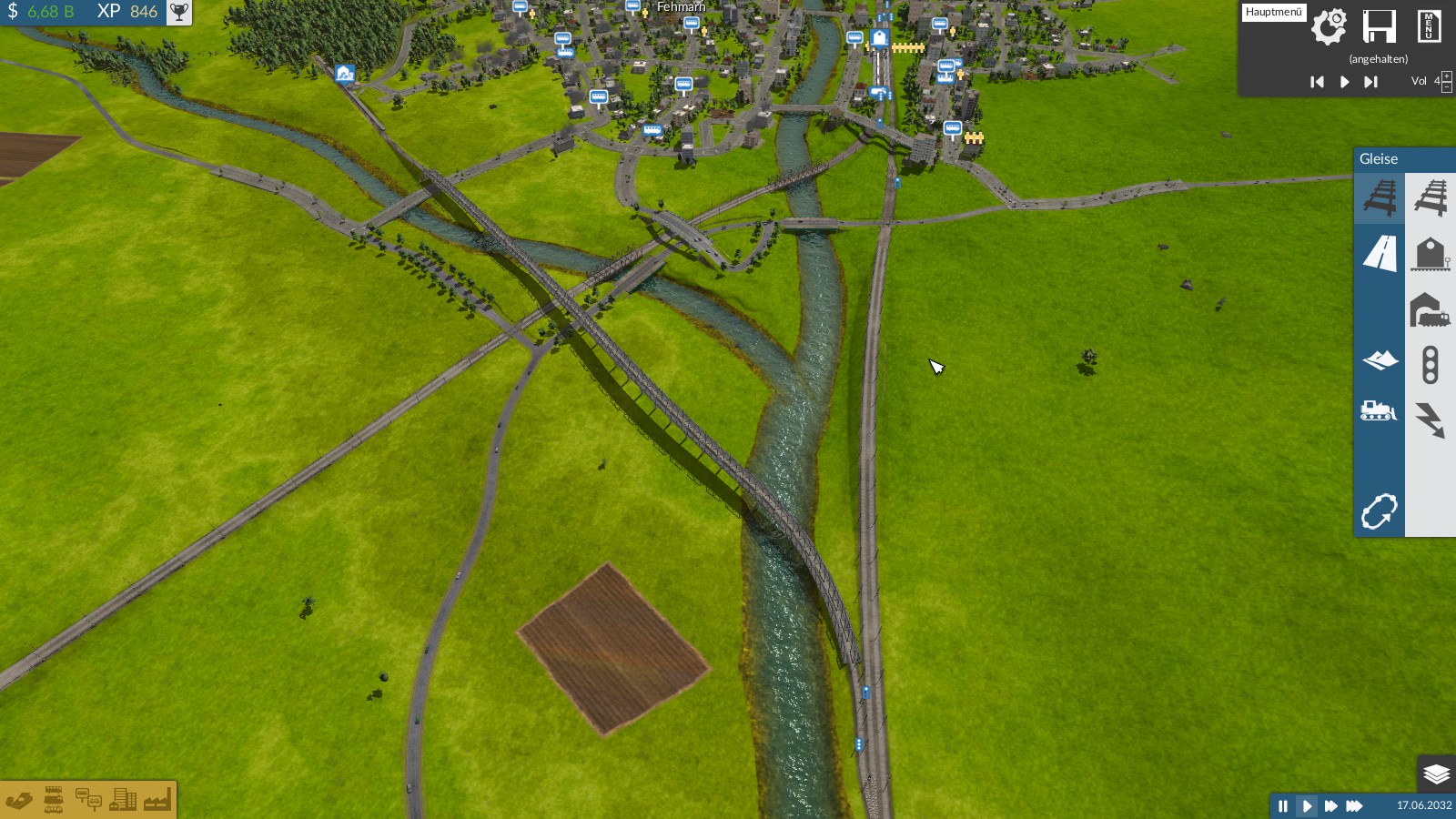 Meine aktuelle Karte - Eisenbahnknoten