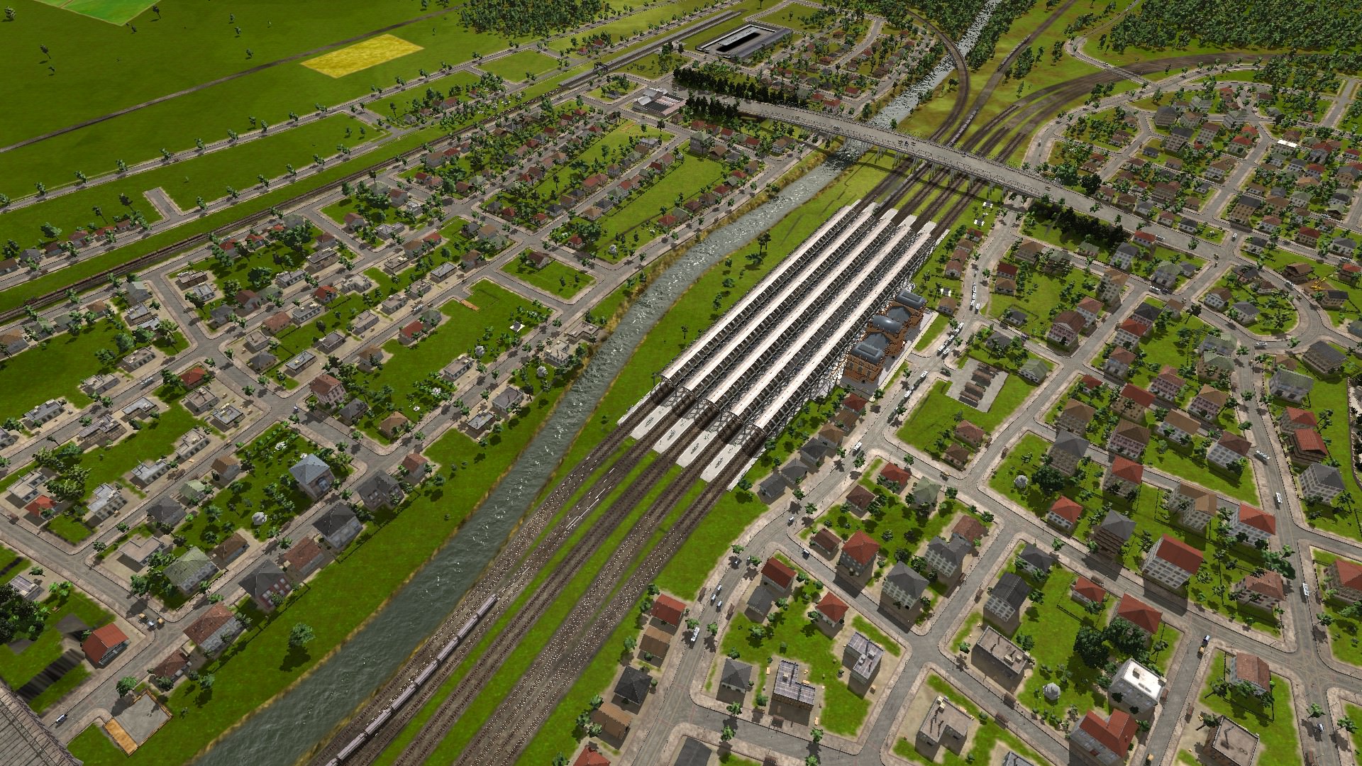 Der neue Misburger Hauptbahnhof, Anno 1900