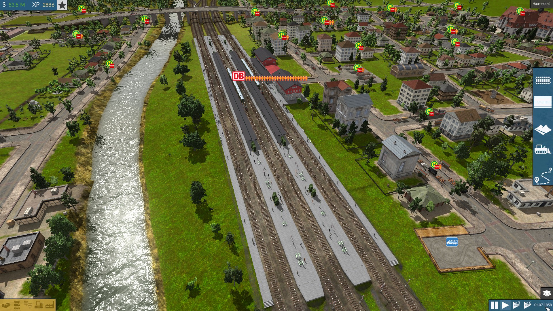 Misburg Hauptbahnhof, Anno 1858