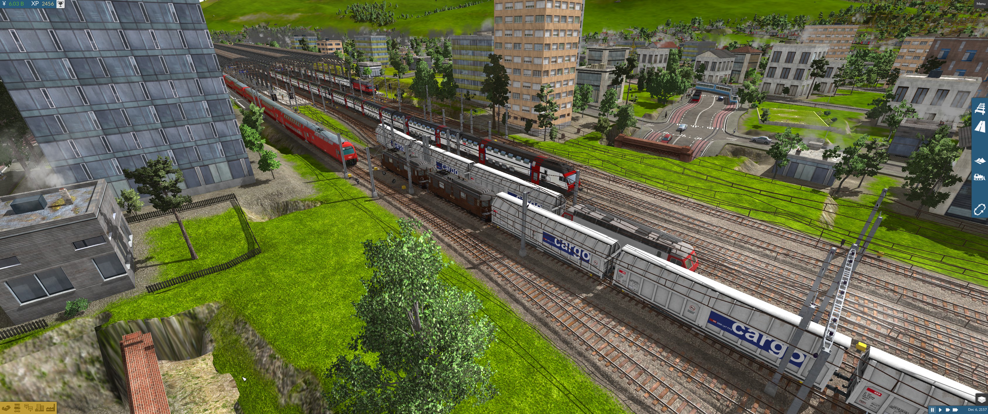 Einfahrt Zug