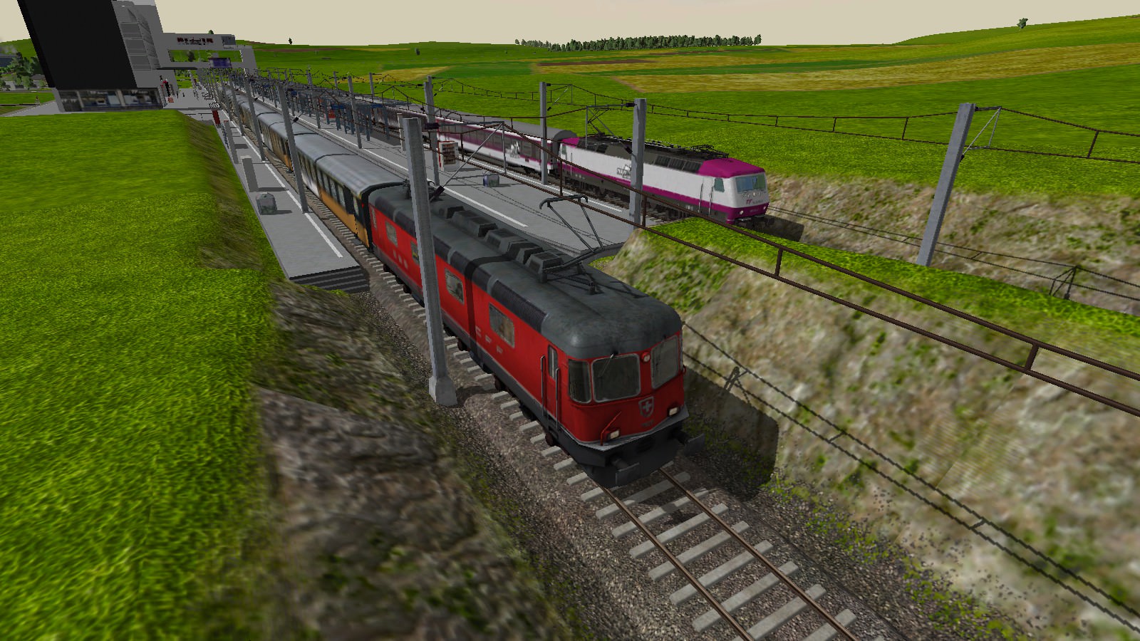 Parallel Ausfahrt