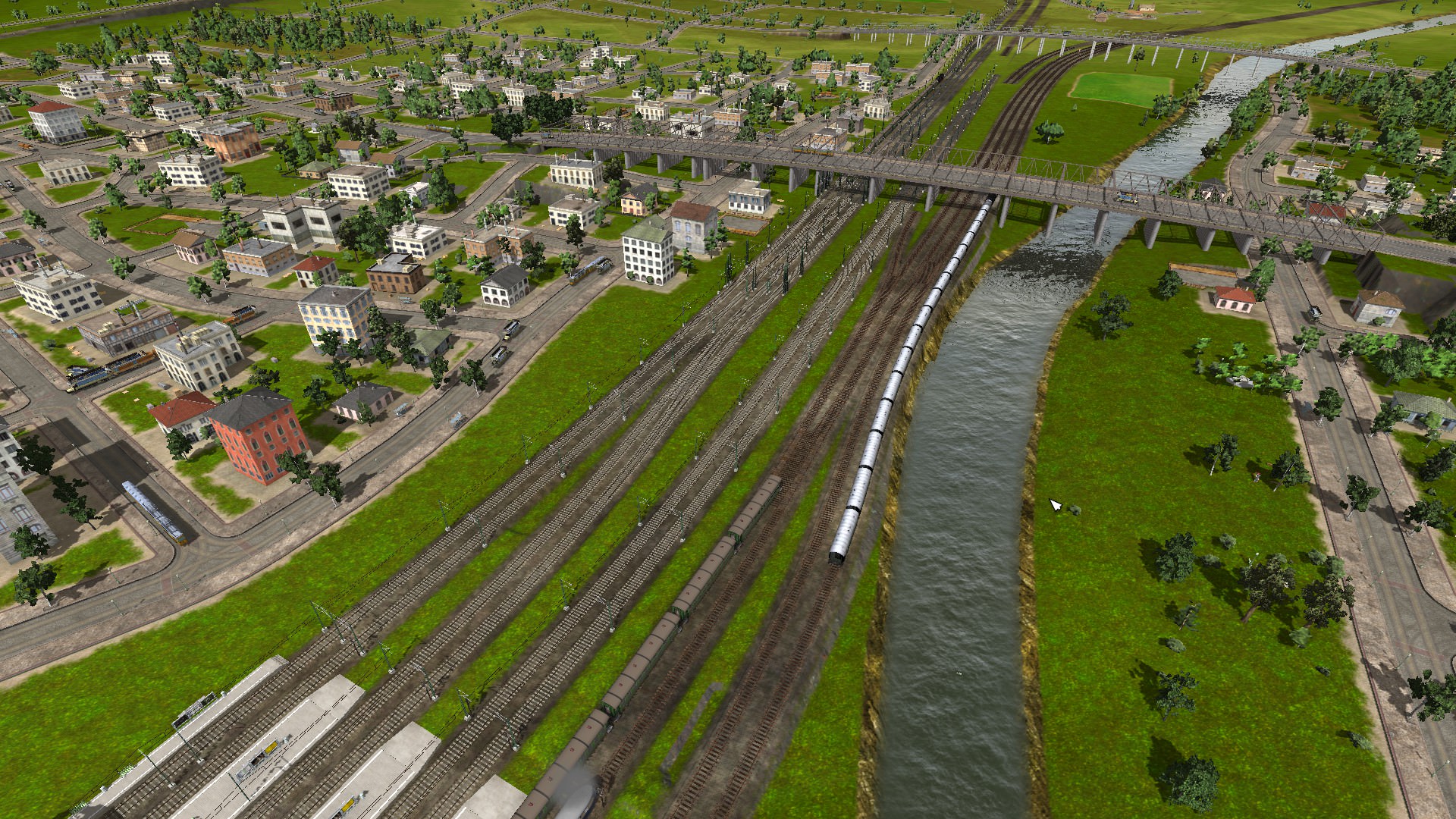 Bauarbeiten am Misburger Hauptbahnhof.