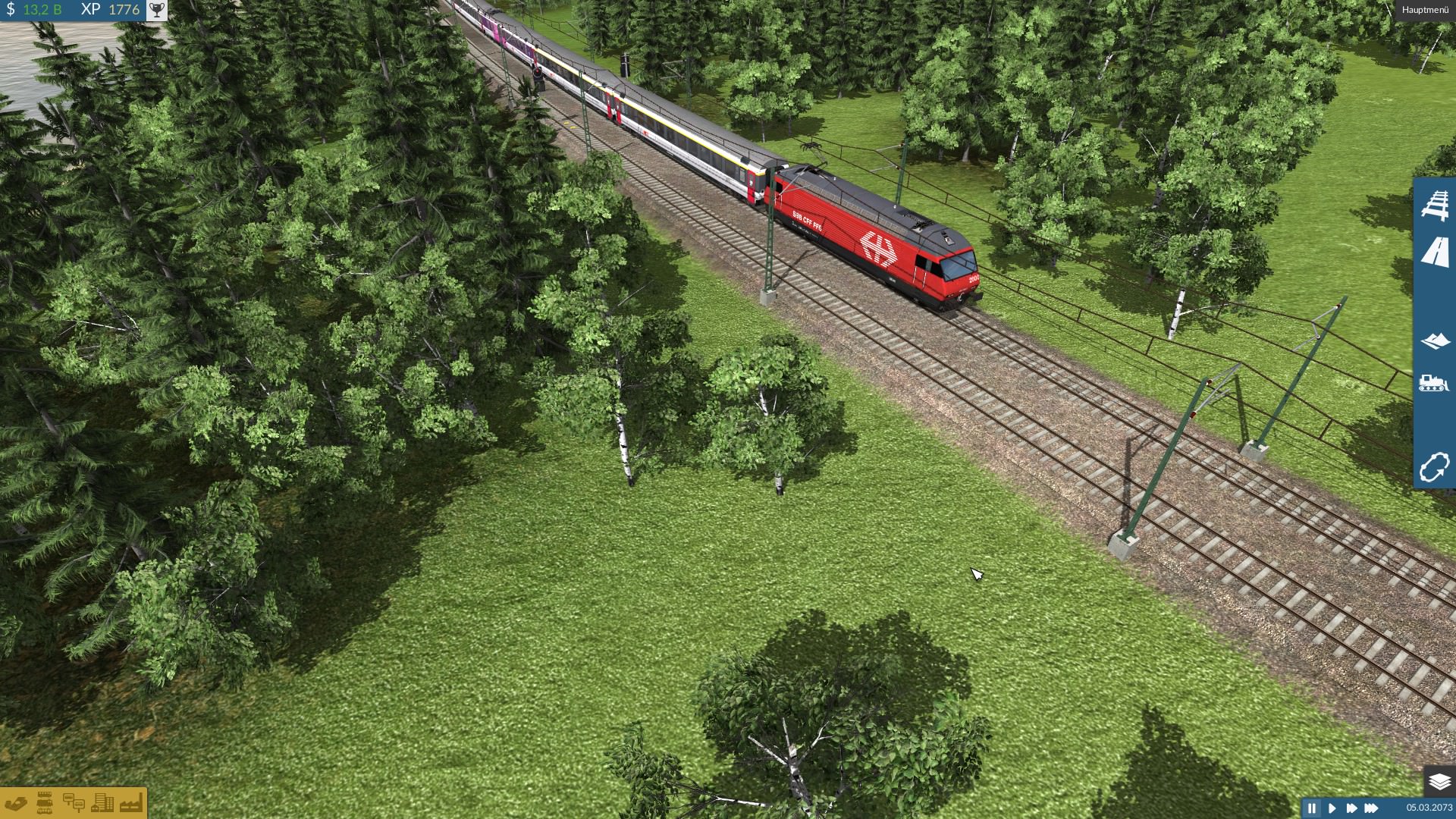 RE2000 im Wald