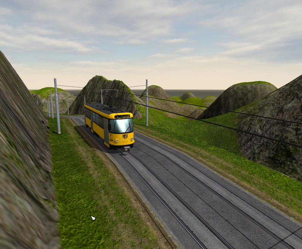 Berg-Straßenbahn :D