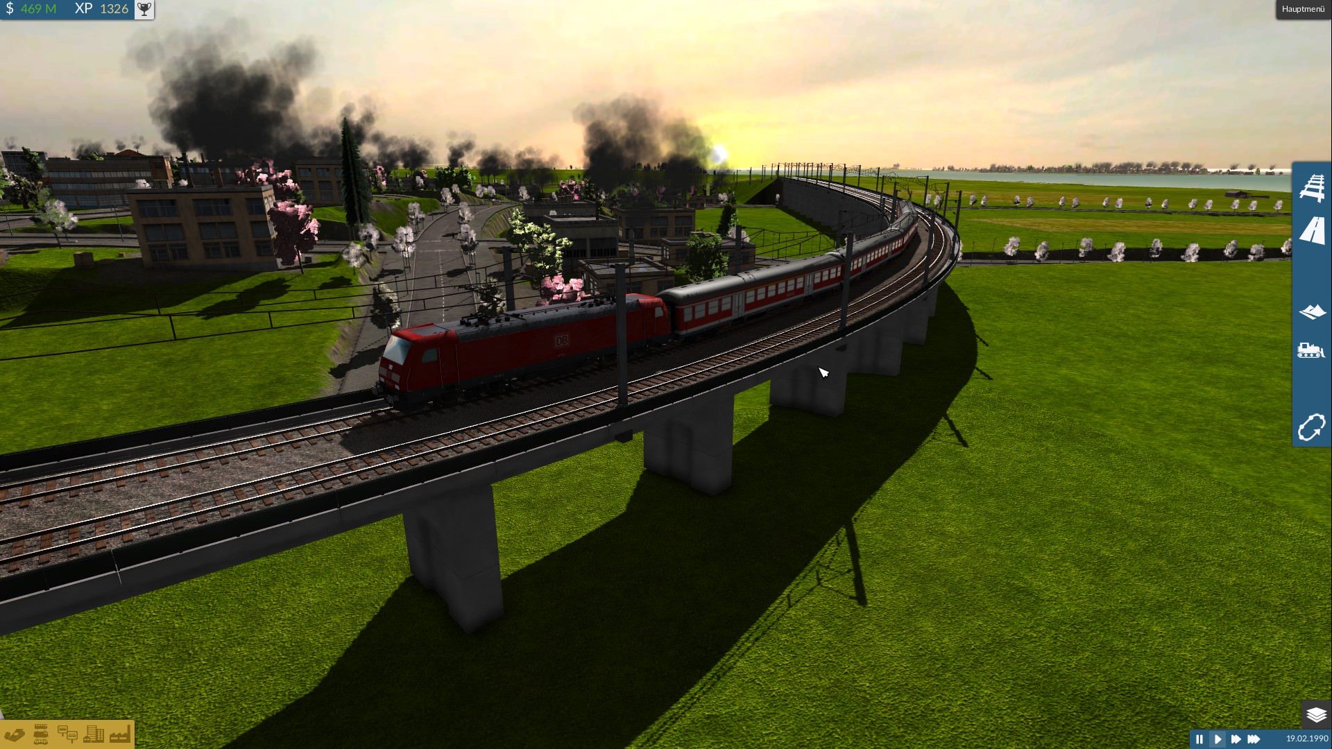BR146 auf der Brücke unterwegs