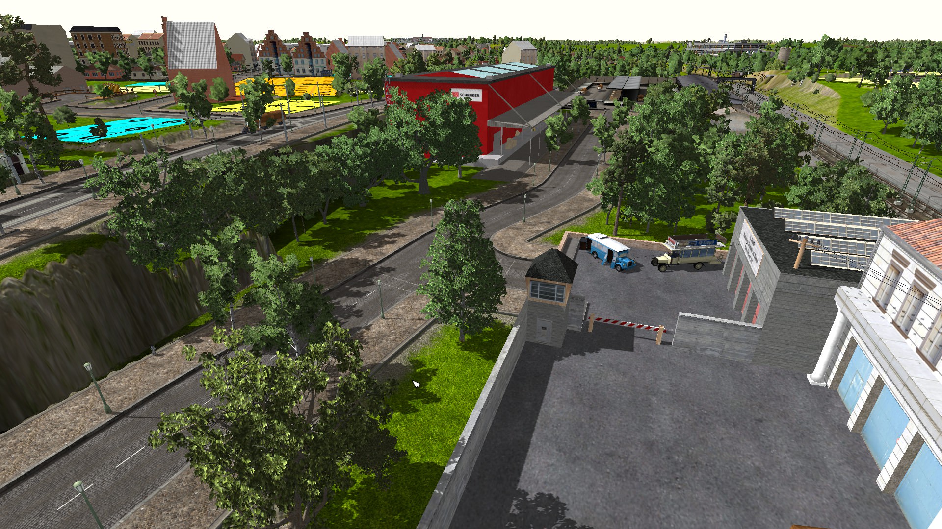Erste Lagerhalle von DB Schenker in Wunstorf