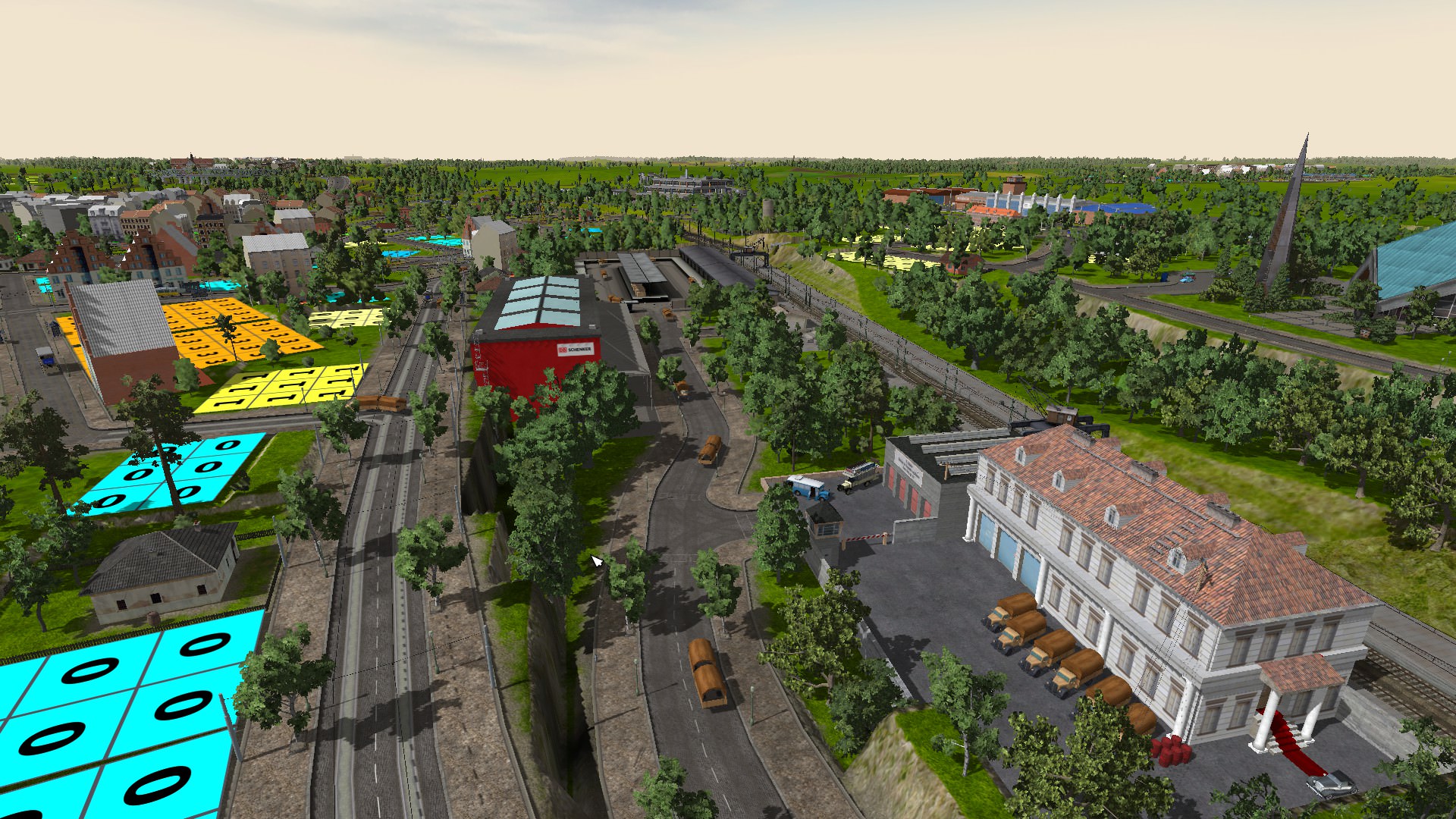 Schön Grün, trotz neubau.