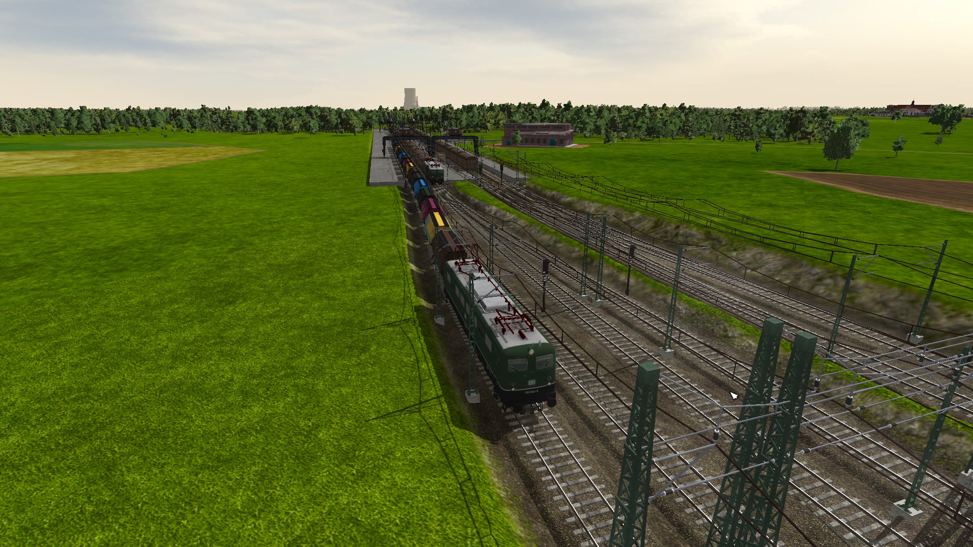 E 50 (Br150) mit Kohlezug
