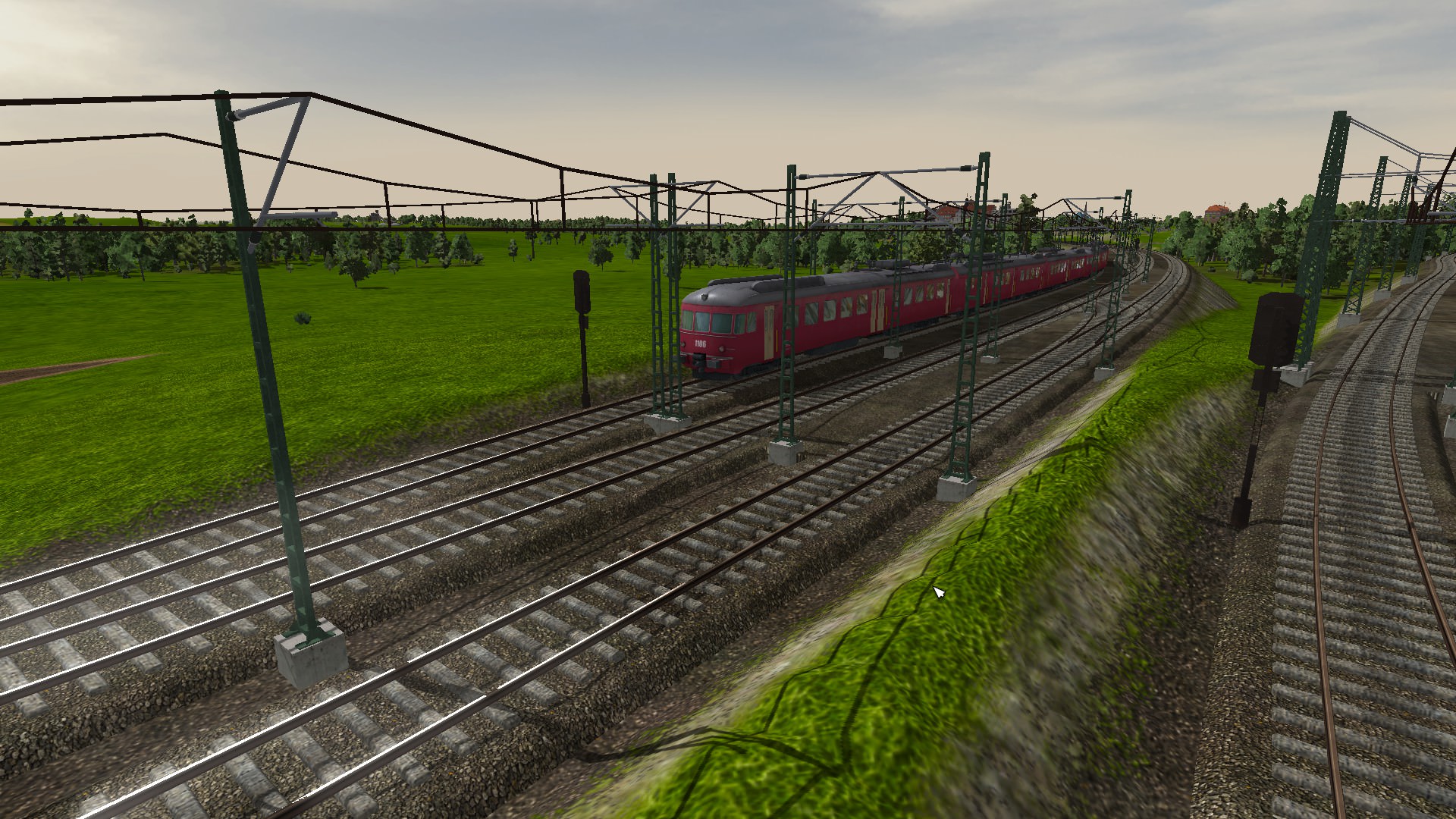 Erste S-Bahn Triebwagen