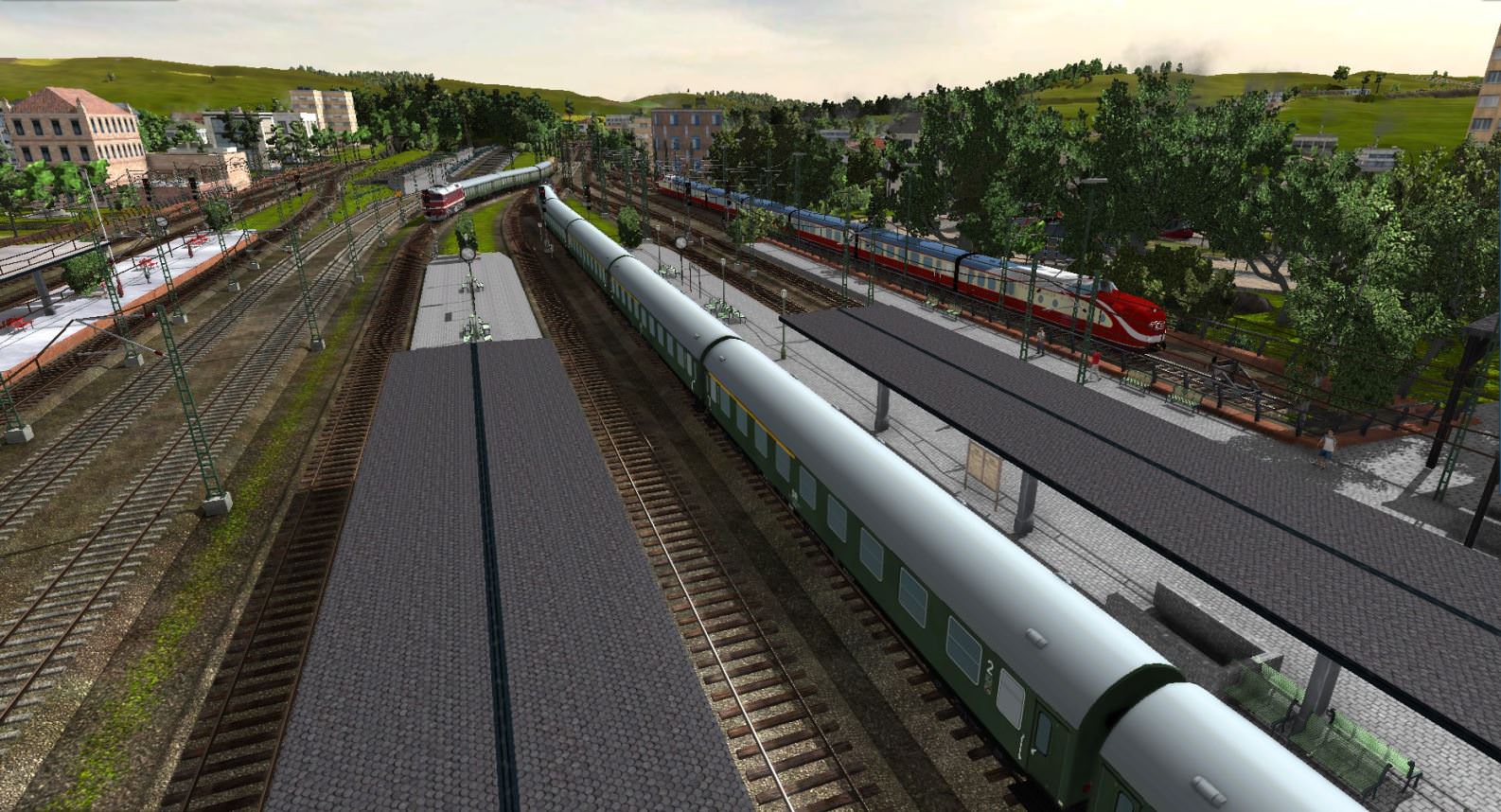 TEE Museumszug am HBF Oberhausen