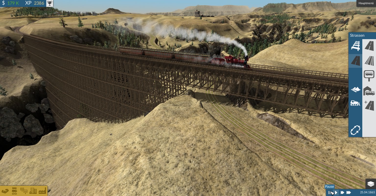 Wunderschöne Trestle-Brücke von Dunkofdune