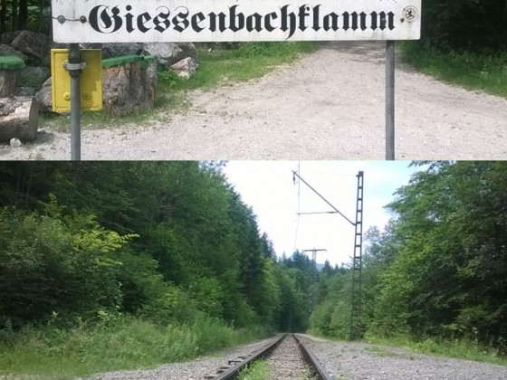 Station Giessenbachklamm der Wachtlbahn