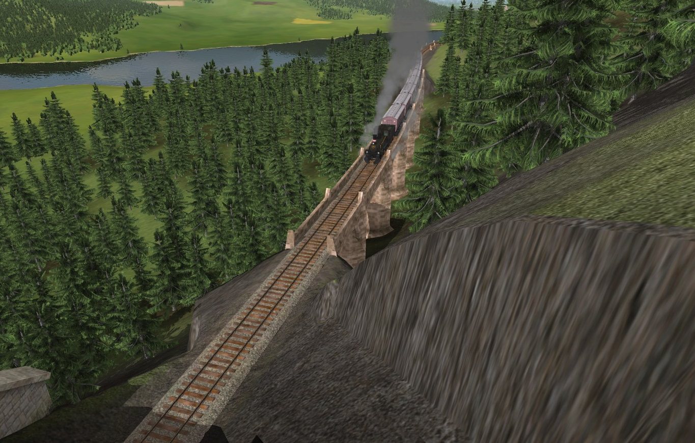 DSB Litra K mit Schnellzug