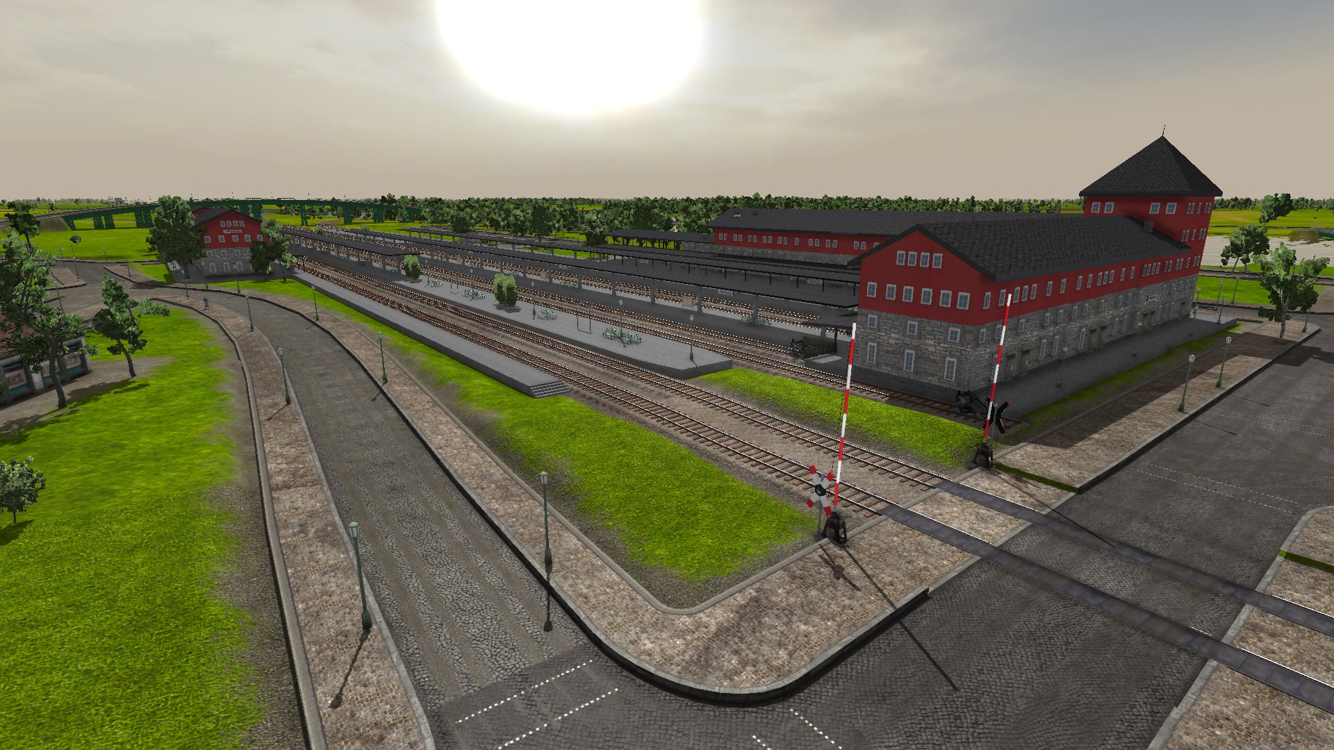 Freudenstadt Kopf und Durchgangsbahnhof