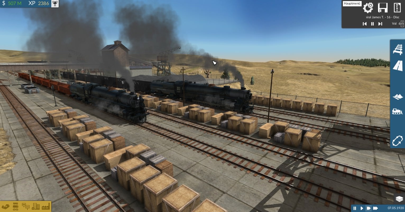Big Steam um 1930