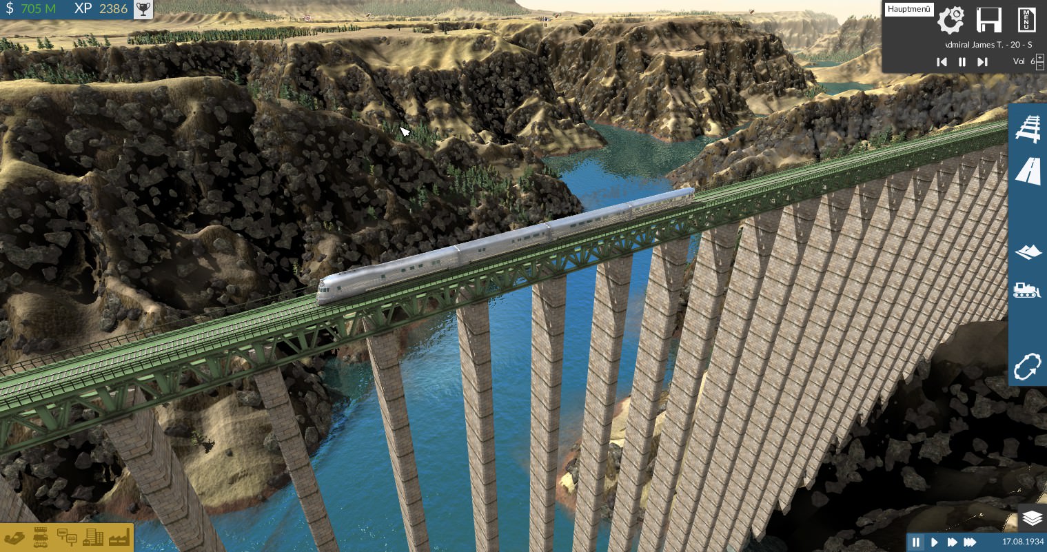 Pioneer Zephyr over Coloradoriver