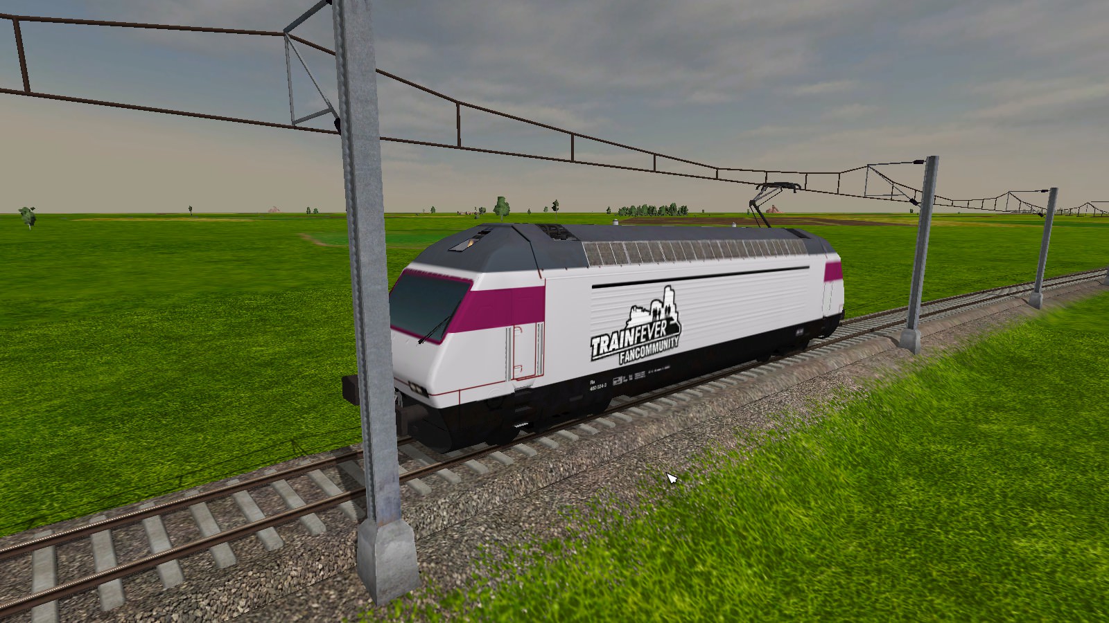 Re 460 in der TF-Net Lackierung