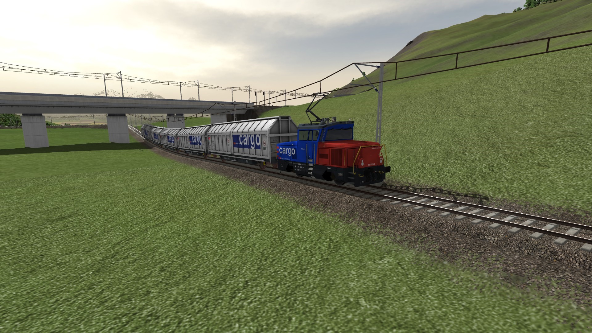 Zustellfahrt mit der Eem 923