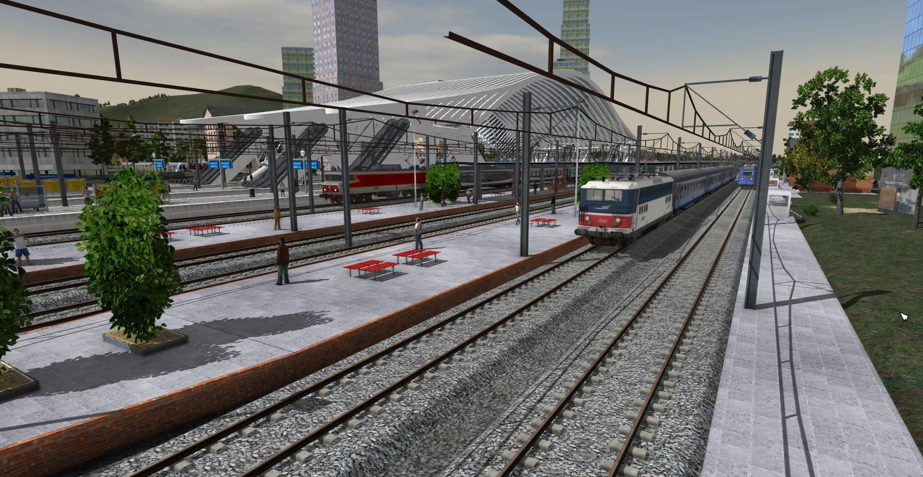 BB17000 en gare