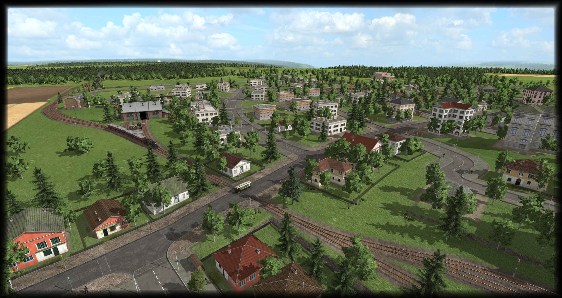 Endpass Luftbild