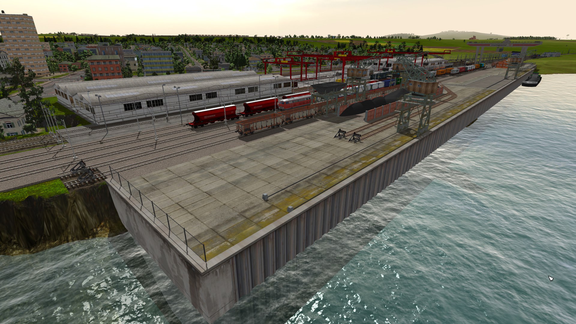 Hier ein paar Bilder von meiner aktuellen Map an der ich zur Zeit "arbeite".