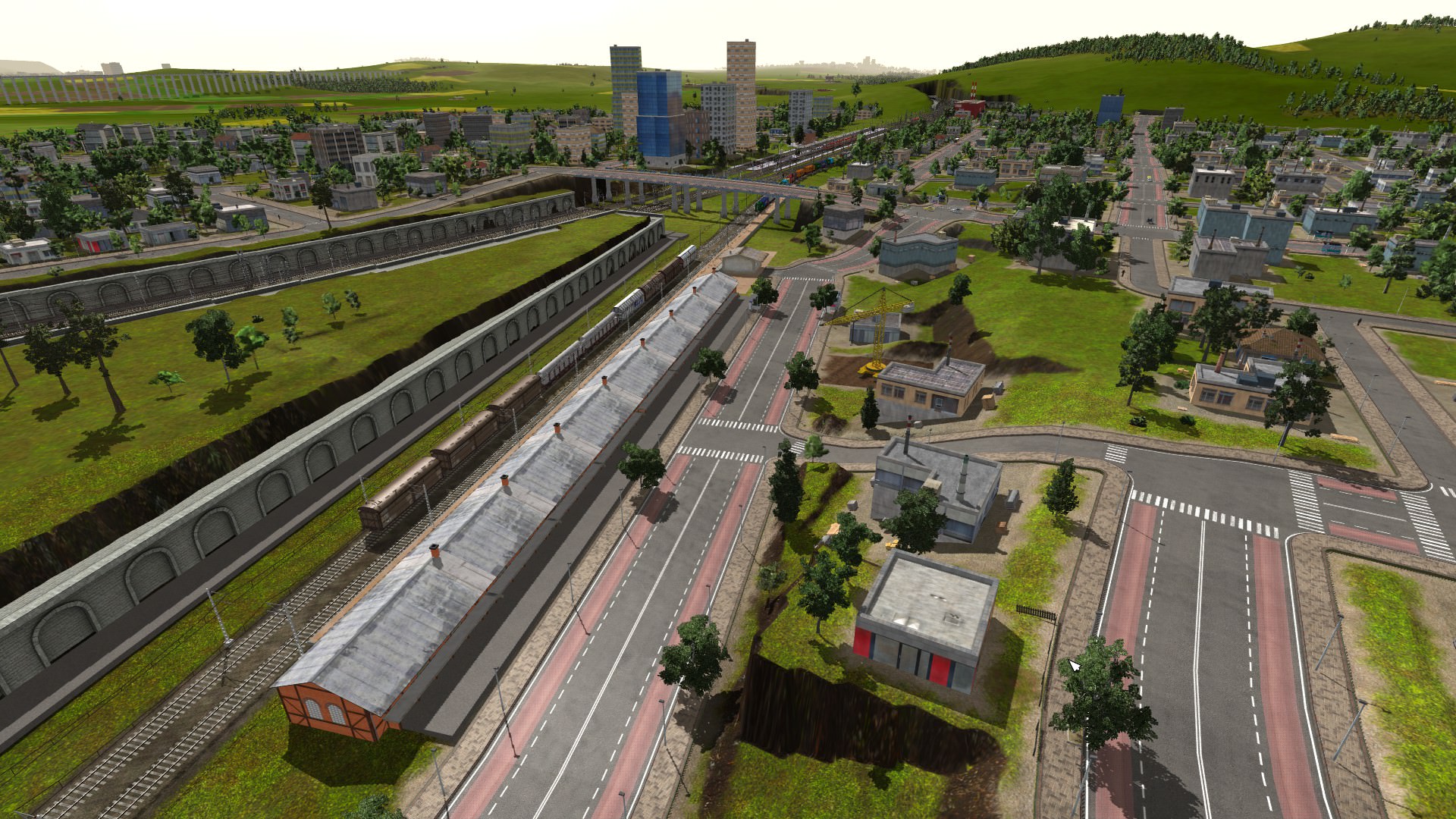 Hier ein paar Bilder von meiner aktuellen Map an der ich zur Zeit "arbeite".