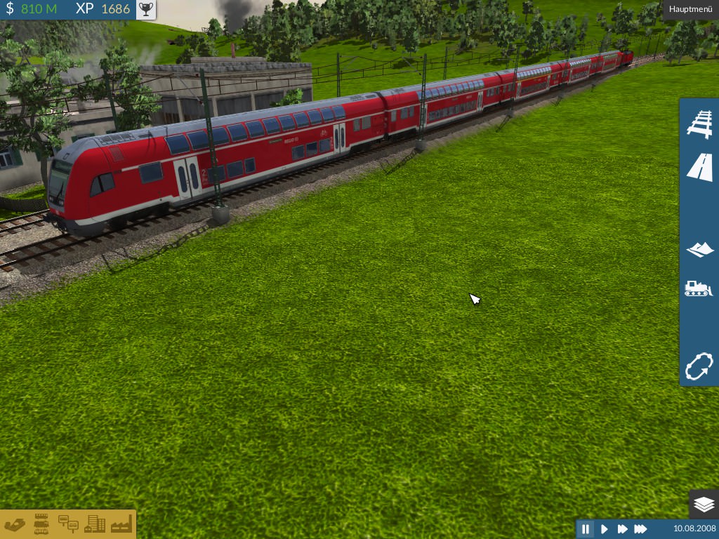 BR 182 mit RE nach Train Hbf