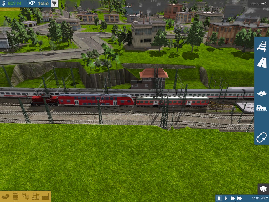 Rangieren in Wallerstein Hbf