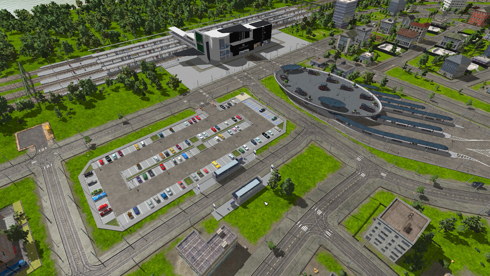 Wiesbaden Hauptbahnhof nach dem Umbau.